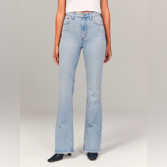 Abercrombie & Fitch Denim - Abercrombie & Fitch 70’s vintage flare ultra high rise